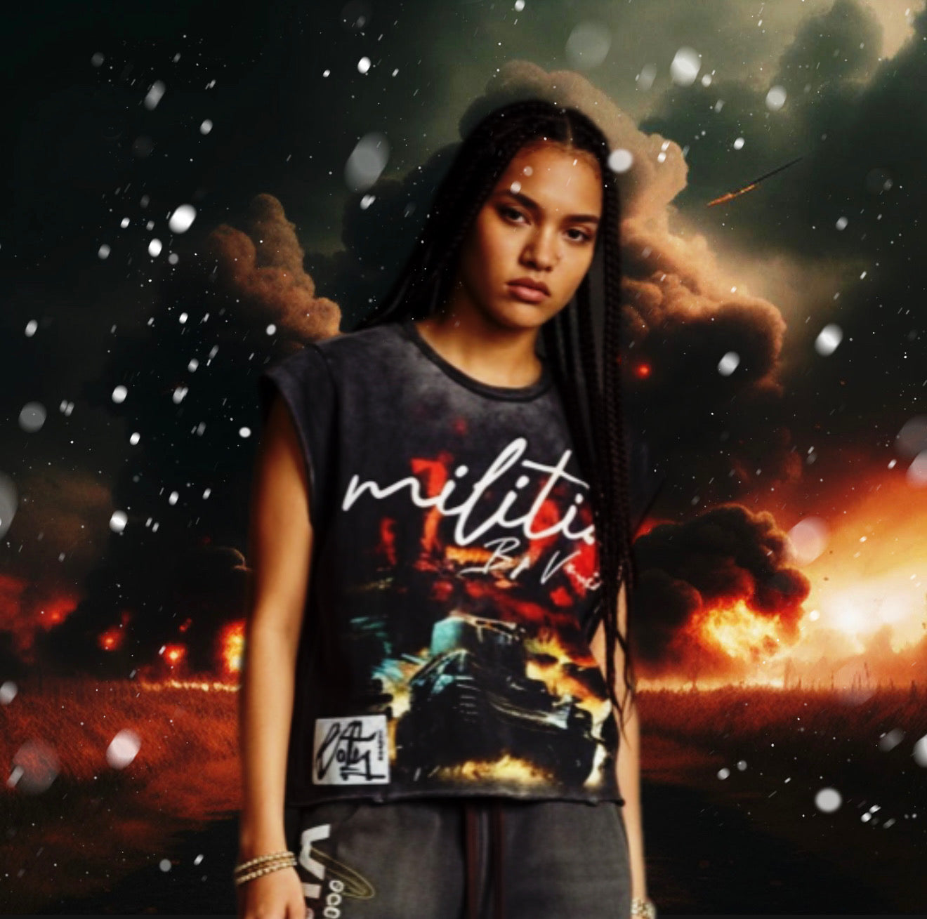 Miltia Cut Off Tee