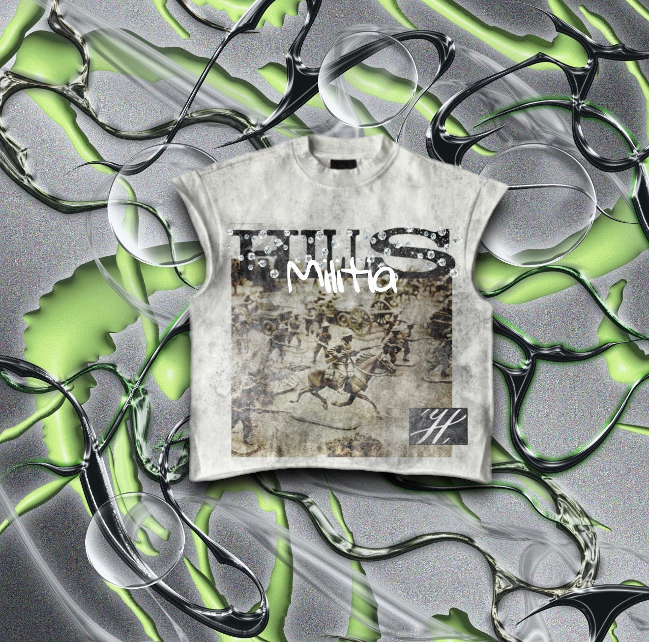 ith x vnty cut off tee